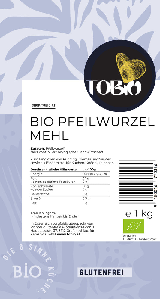BIO Pfeilwurzelstärke